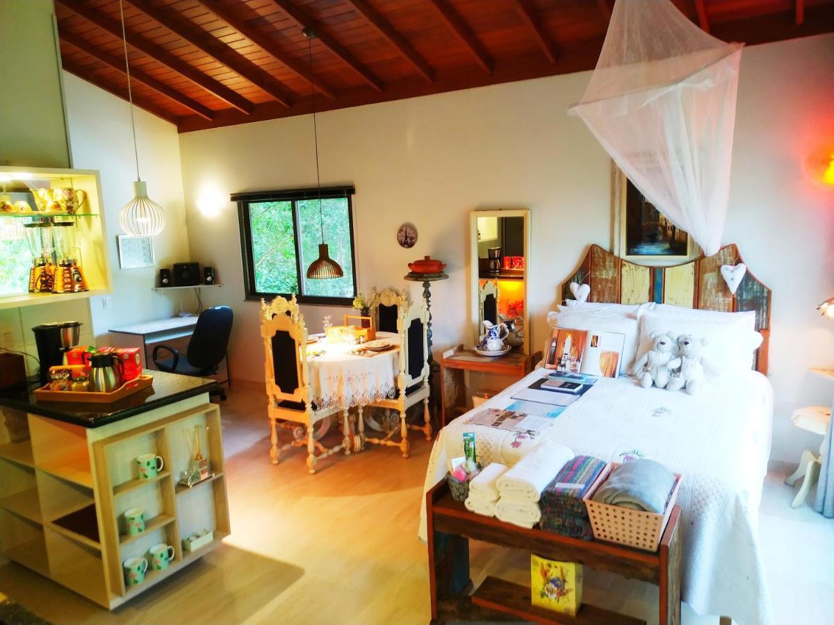 Casa Na Montanha Com Vista Para O Mar Флорианополис Экстерьер фото