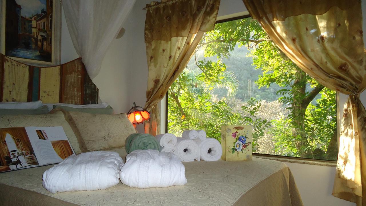 Casa Na Montanha Com Vista Para O Mar Флорианополис Экстерьер фото